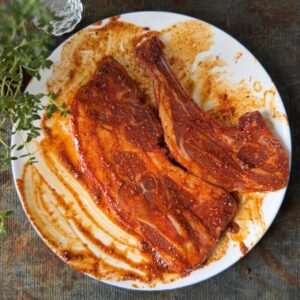 紐西蘭頂級高地和羊方肩燒烤肉排