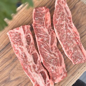 「限量」頂級澳洲和牛牛小排(兩種切法)